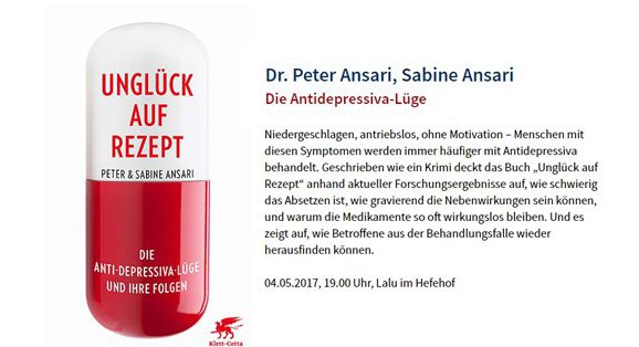 Vortrag in Hameln 04. Mai: Unglück auf Rezept