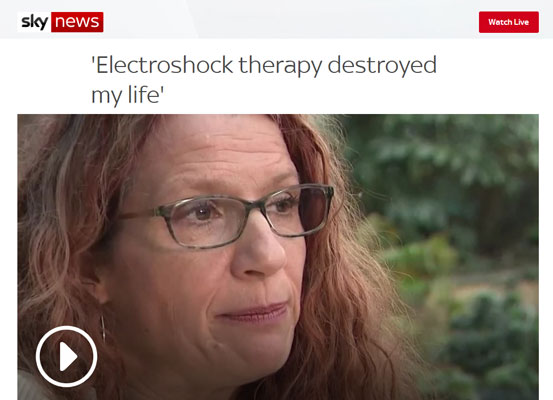 Ärztin: Die Elektroschocktherapie zerstörte mein Leben